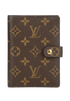 Small Ring Agenda Cover, front view